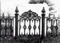 Ironwork - cast iron gate